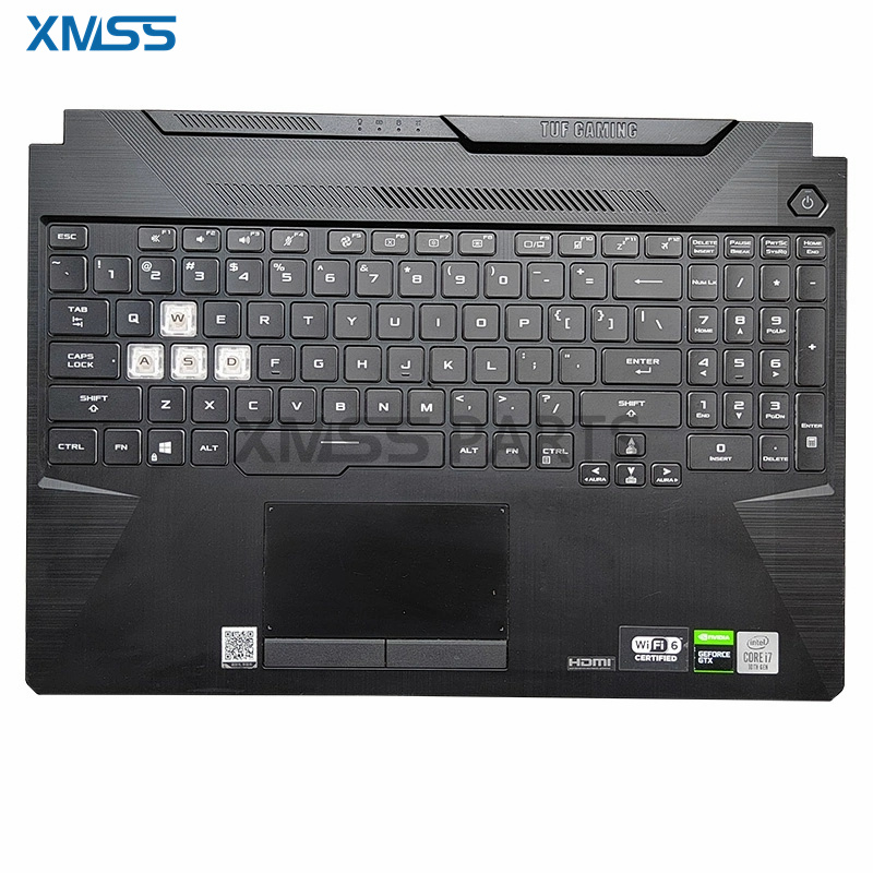 Gaming Keyboard Backlit - Palmsteun bovenste topkoffer toetsenbord met achtergrondverlichting