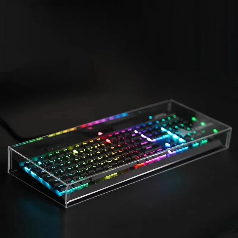 Keyboard Gaming Transparent - Toetsenbord Stofdicht Cover Nieuwe Acryl Capacitieve