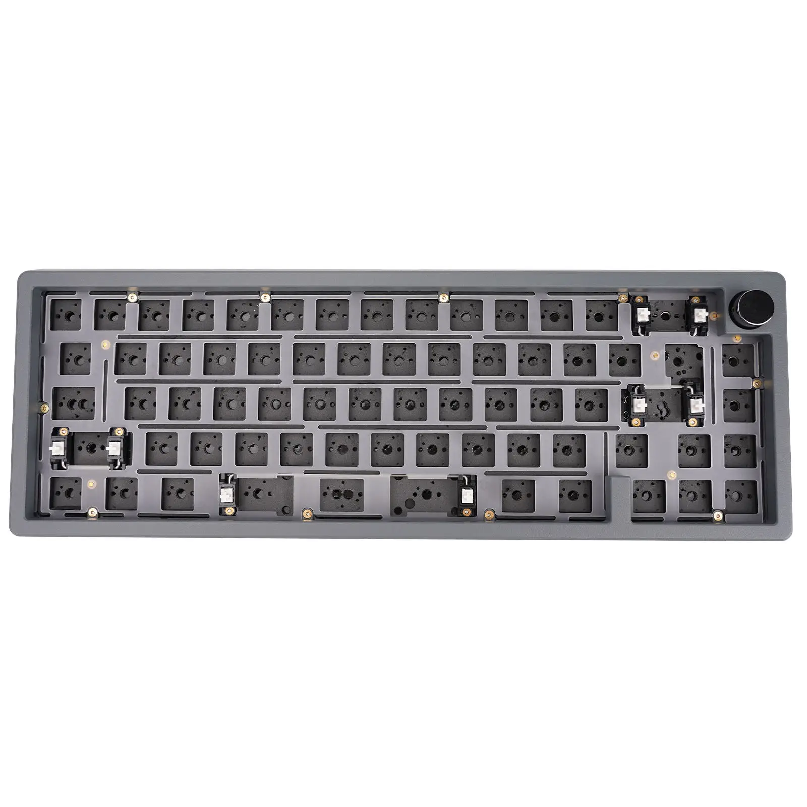 Aluminum Case 65 - 'Aangepaste mechanische toetsenbordkit Volledig CNC aluminium