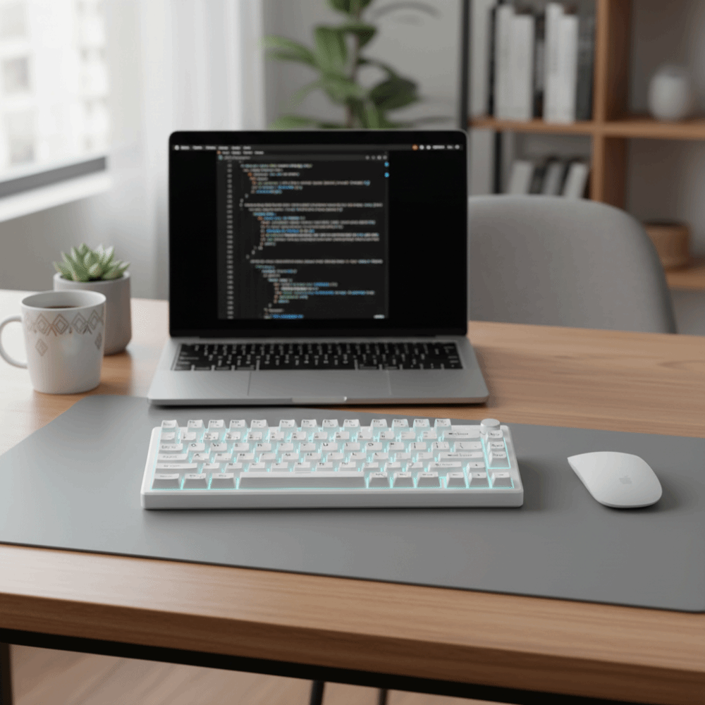 Gaming Keyboard That Is Quiet - Bedraadbaar mechanisch gaming-toetsenbord met 75 toetsen,