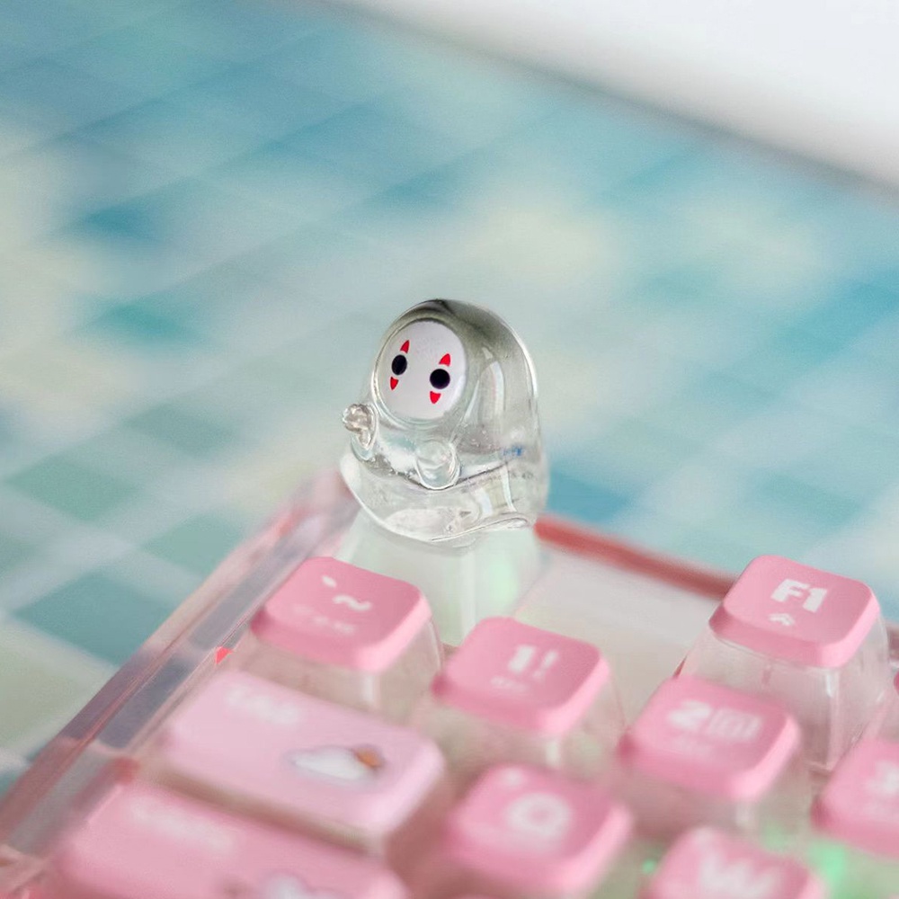 Keyboard Gaming Transparent - Cartoon Halloween Backlit Clear Keycap Mechanische