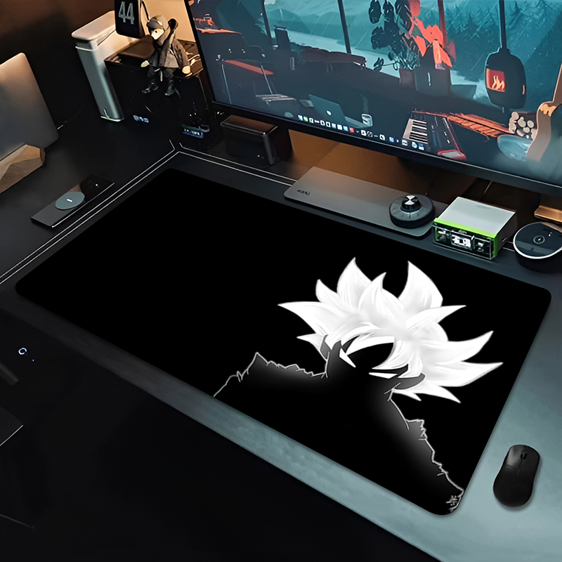 Gaming Keyboard Affordable - DBZ Black Anime Muismat Dragon Ball