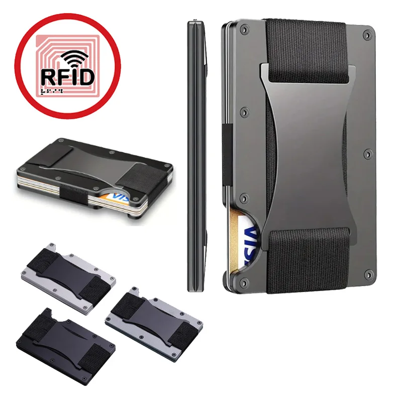 Aluminum Case 65 - 2026 Nieuwe Slanke RFID-bescherming Kaarthouder Mannen