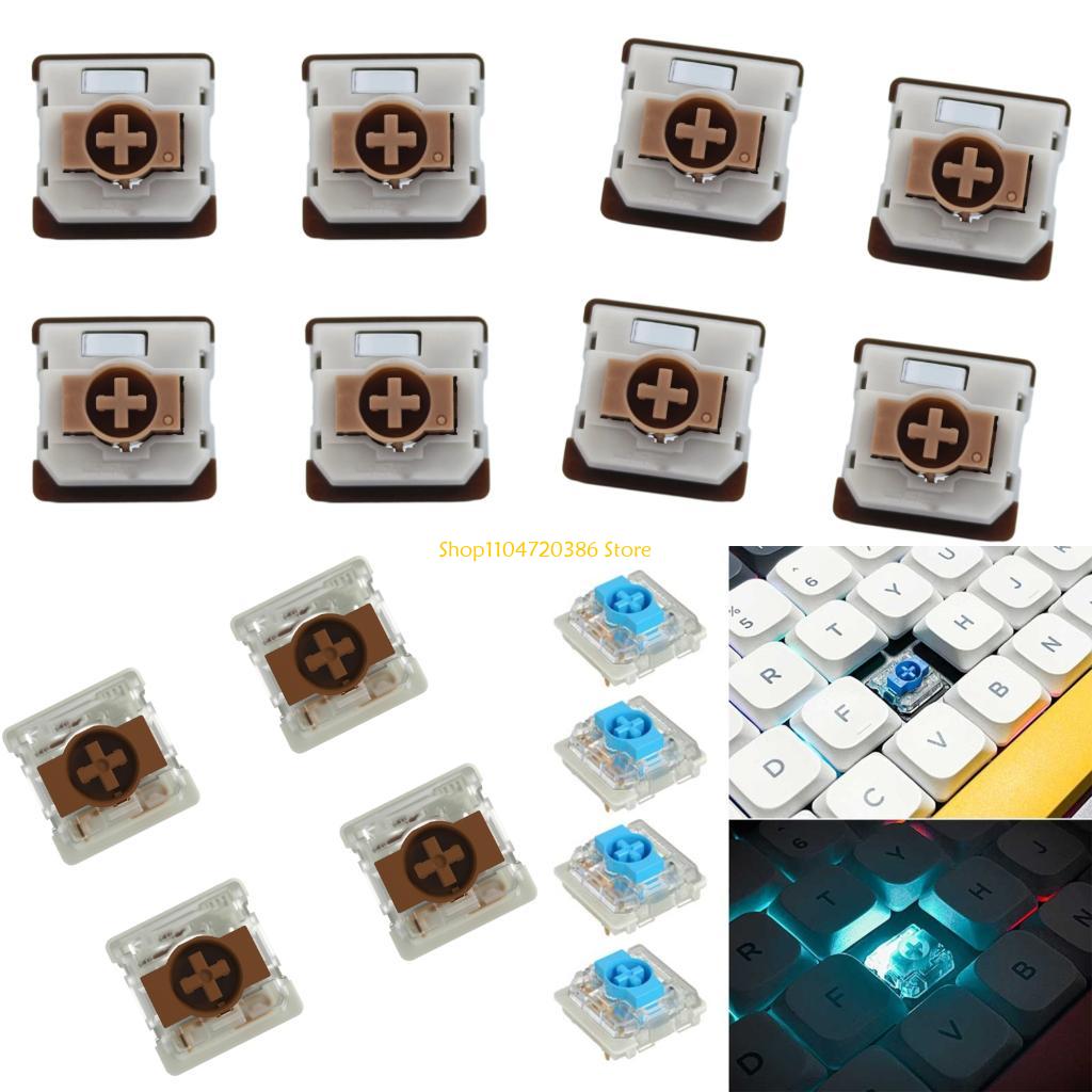 Gaming Keyboard That Is Quiet - K0EA Short Throw-sleutelschakelaars, geoptimaliseerd voor snel