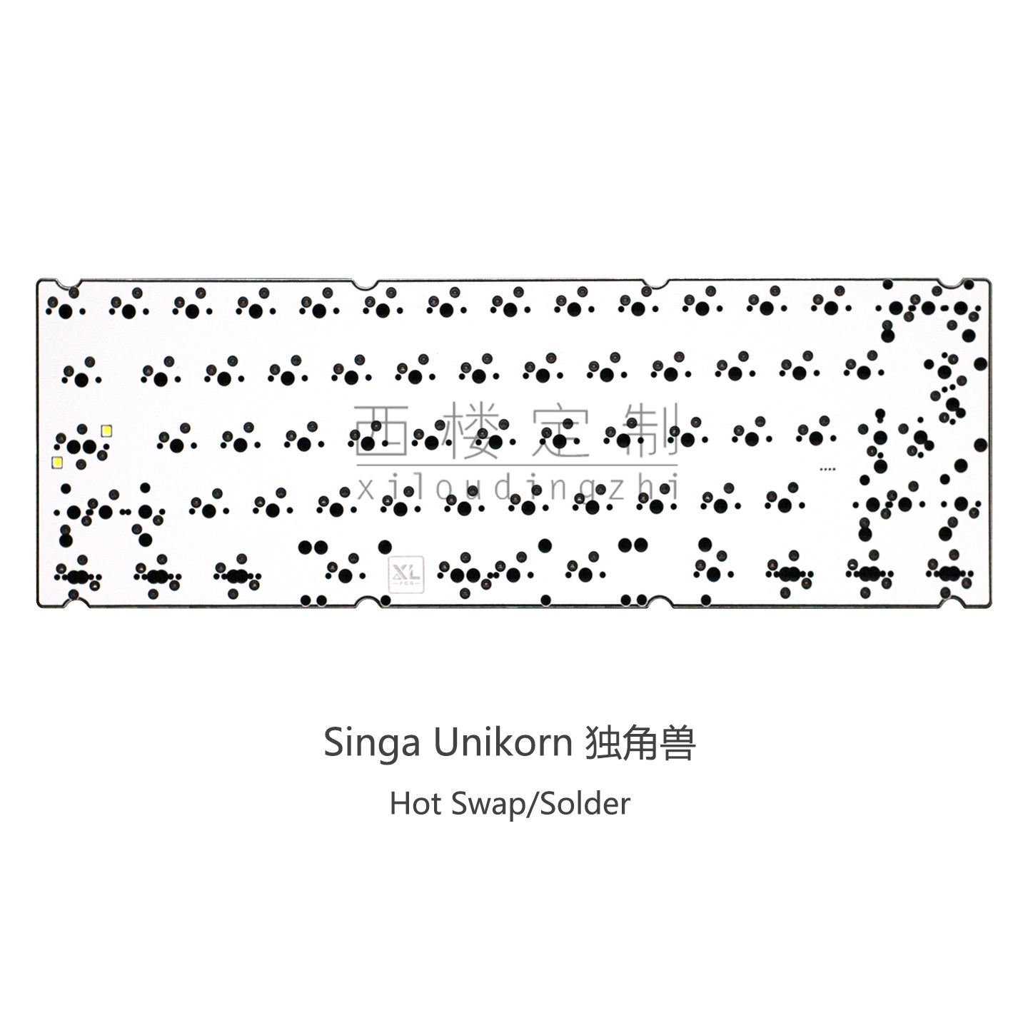 Hot Swap Pcb - 1k PCB 1.6mm compatibel met Singa