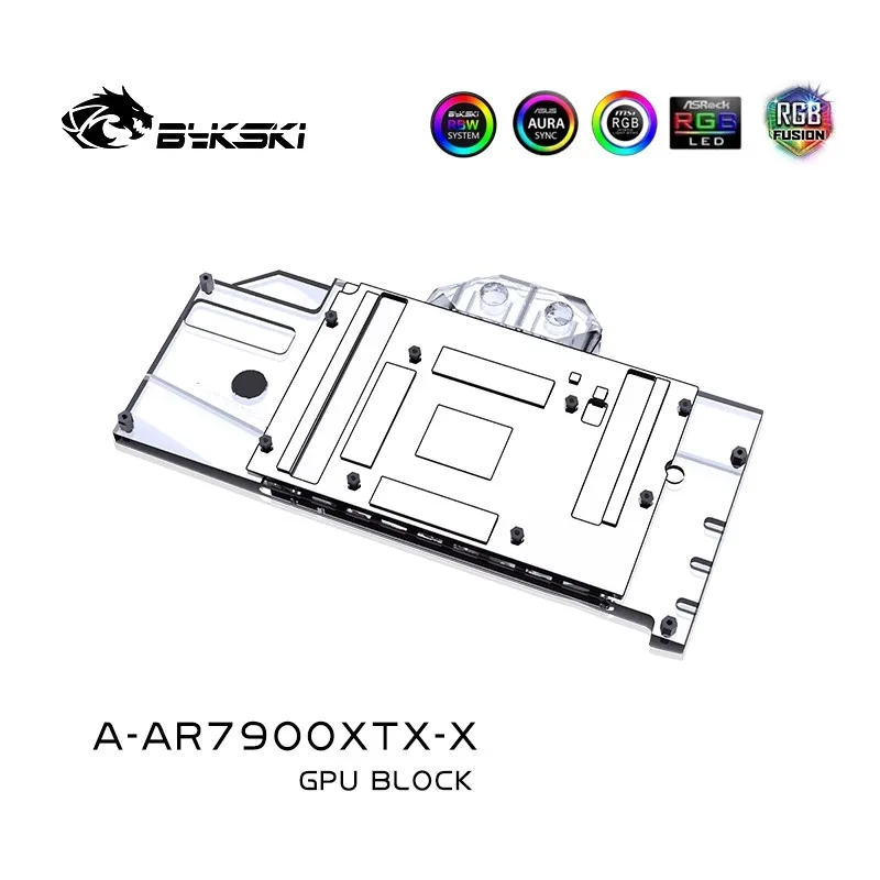 Amd Vga Rx 7900 Xtx - Bykski Waterblok Gebruik voor ASRock AMD