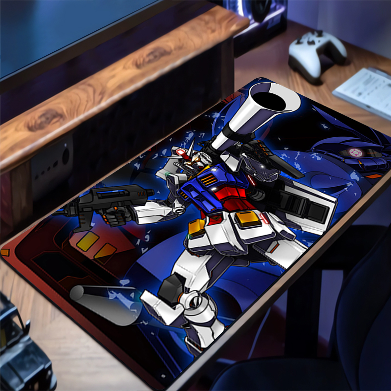 Gaming Keyboard Non Mechanical - Muismat Mechanical Warrior RX-78-2 Gundam HD