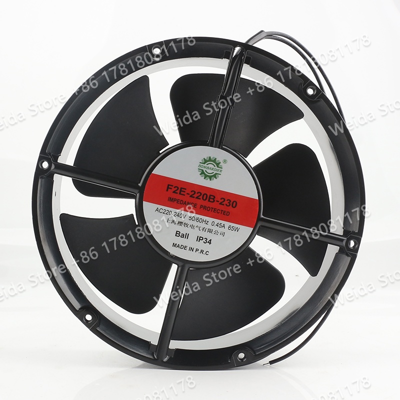 Aluminum Case 65 - 22CM Nieuwe BOMBARDIER AC 220-240V 0.45A