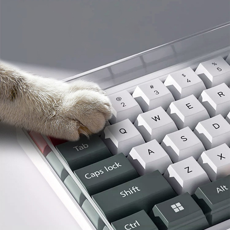 Keyboard Gaming Transparent - ★ ▲ 78/108 Toetsen Acryl Transparant