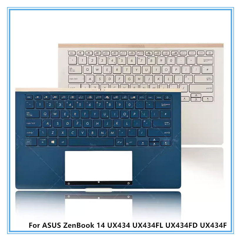 Gaming Keyboard Backlit - Nieuwe Palmrest US Toetsenbord Met Achtergrondverlichting