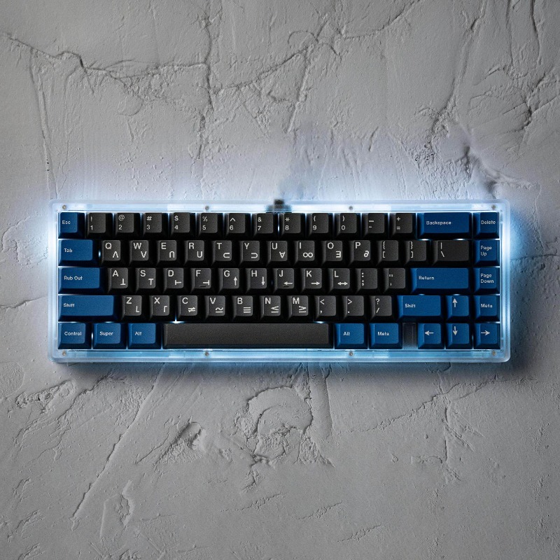 Keyboard Gaming Transparent - SW Eave65 Single Mode Bedraad toetsenbordpakket