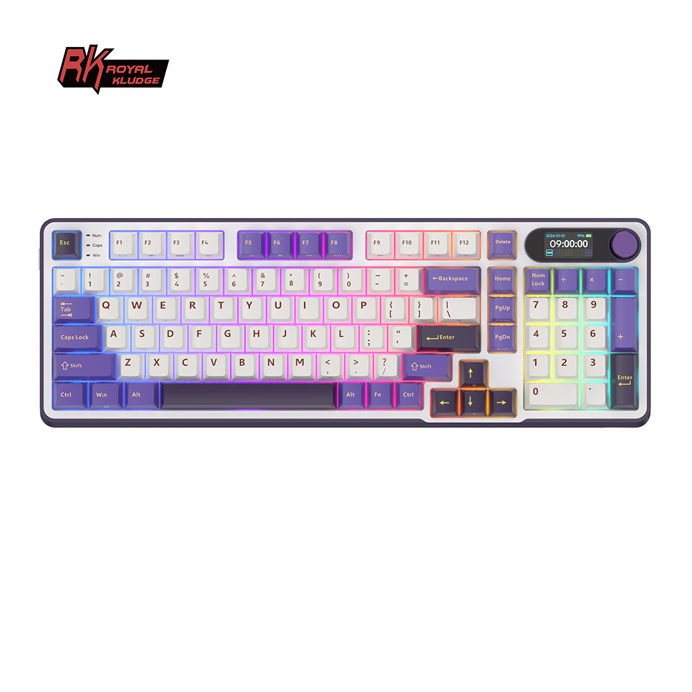 Gaming Keyboard Budget - RK ROYAL KLUDGE S98 Draadloos gamertoetsenbord
