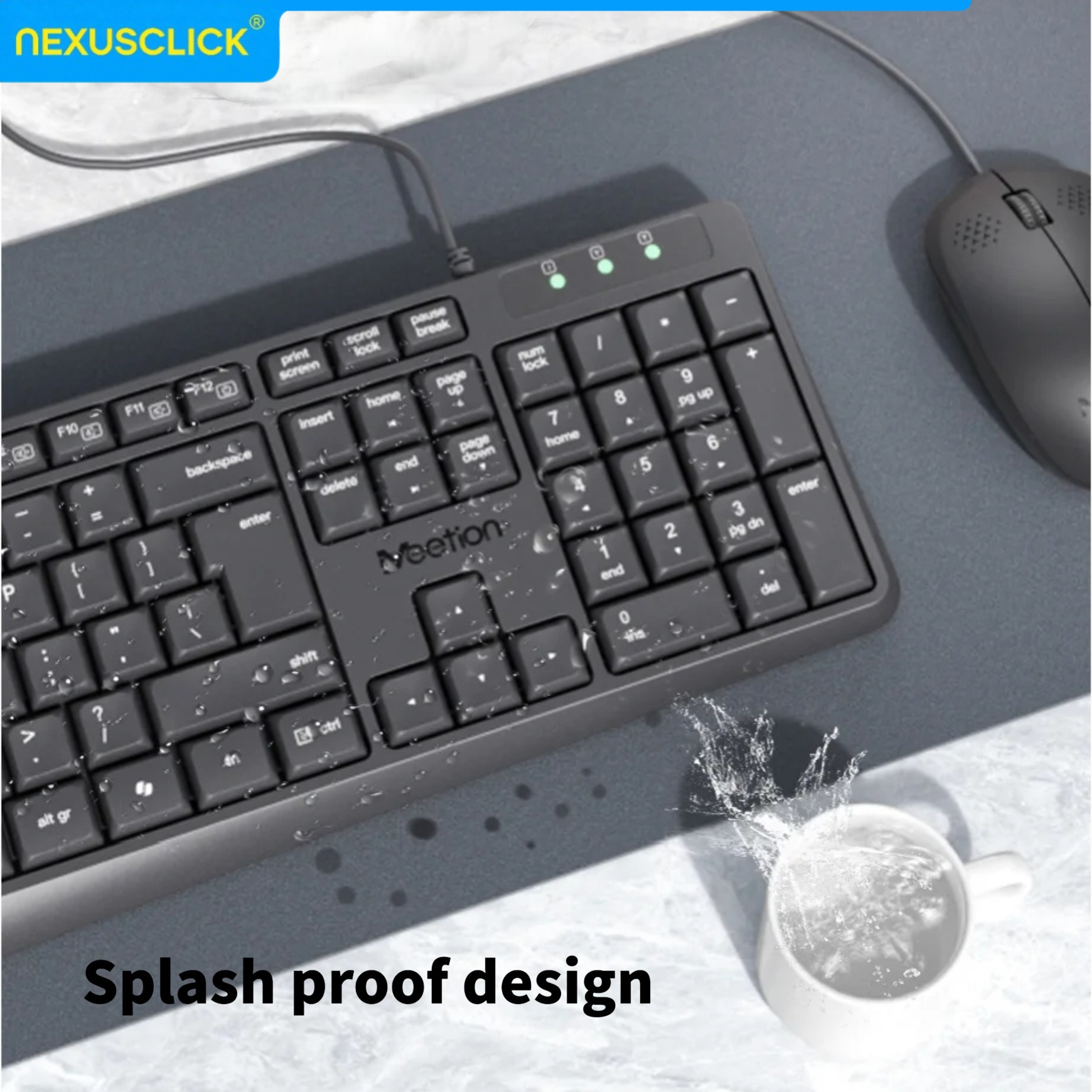 NexusClick Arabisch Engels Bed - Gaming Keyboard That Is Quiet recensie en prijs