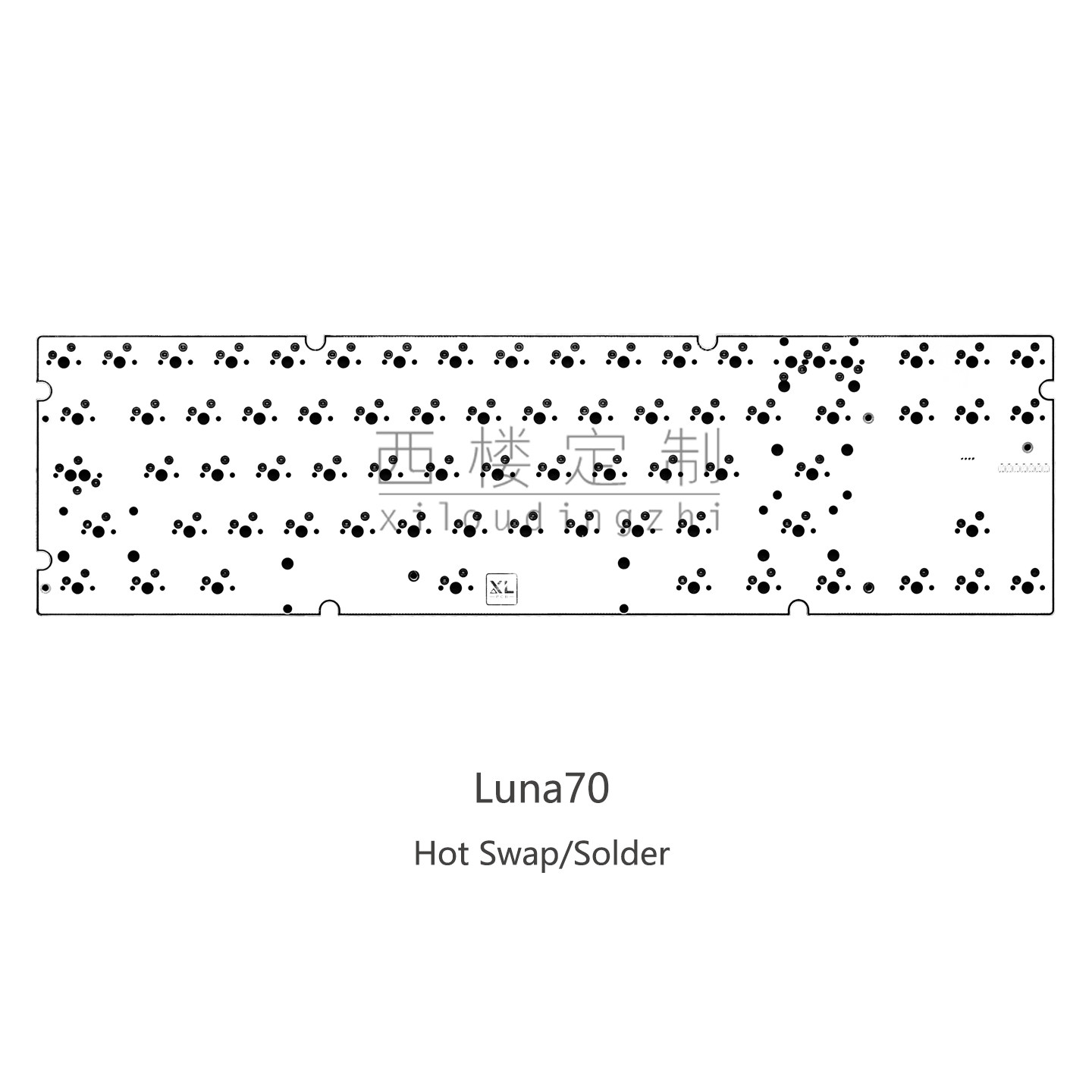 1,6 mm no flexcut hotswap-prin - Hot Swap Pcb recensie en prijs