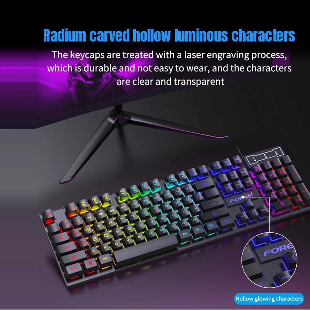 104 toetsen Bedraad toetsenbor - Gaming Keyboard Budget recensie en prijs