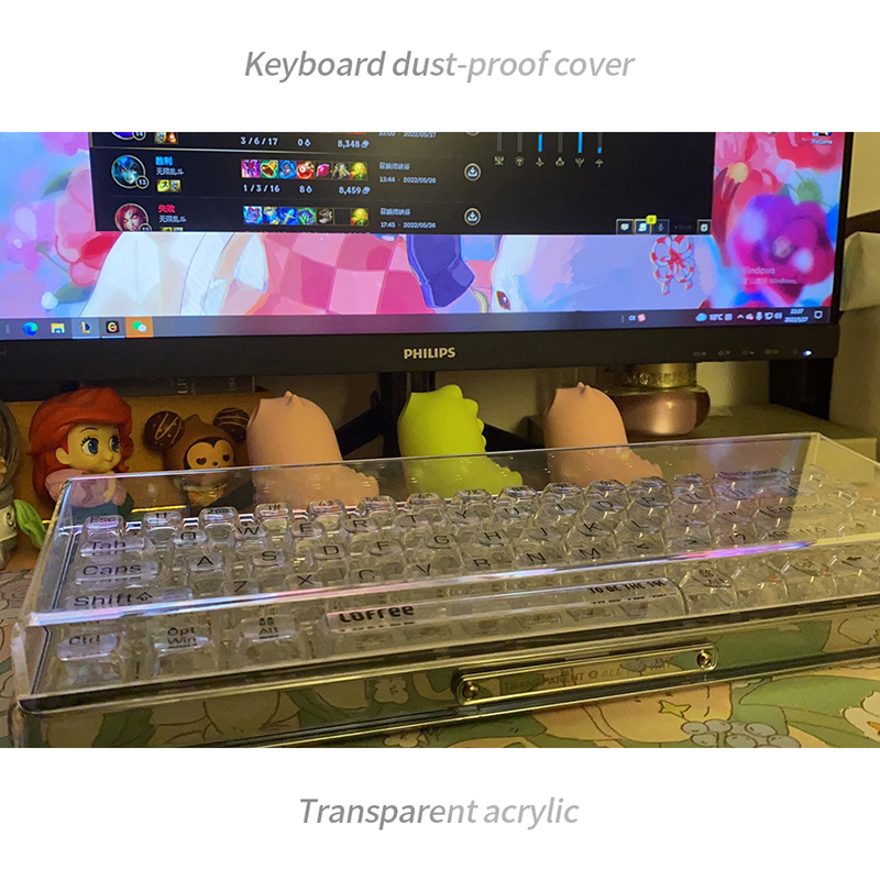 Acryl Toetsenbord Clear Protec - Gaming Keyboard Budget recensie en prijs
