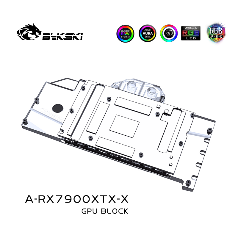 Bykski A-RX7900XTX-X waterblok - Amd Vga Rx 7900 Xtx recensie en prijs
