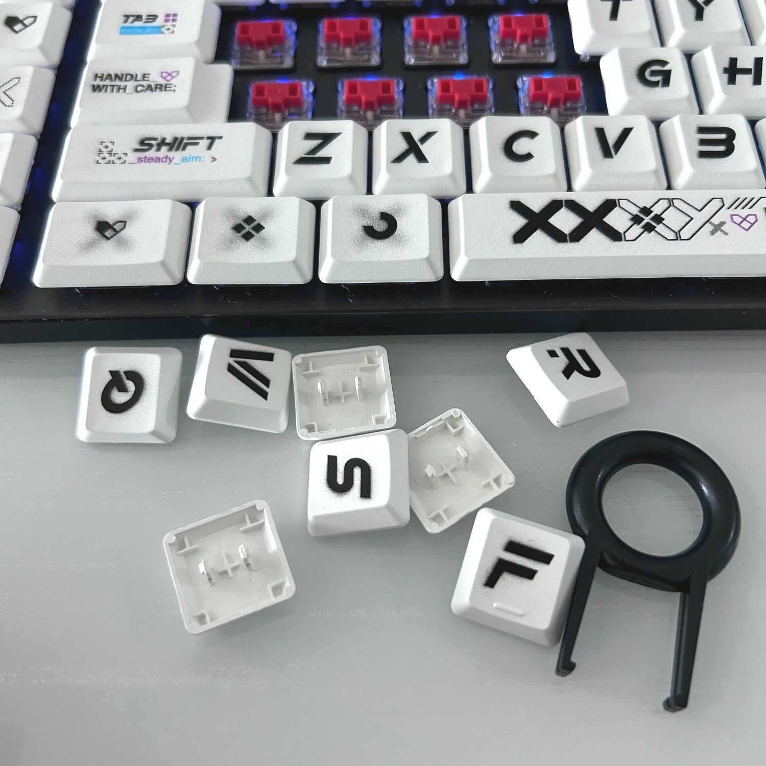 DIY PBT-toetsenbordtoetsen ges - Gaming Keyboard Tkl recensie en prijs