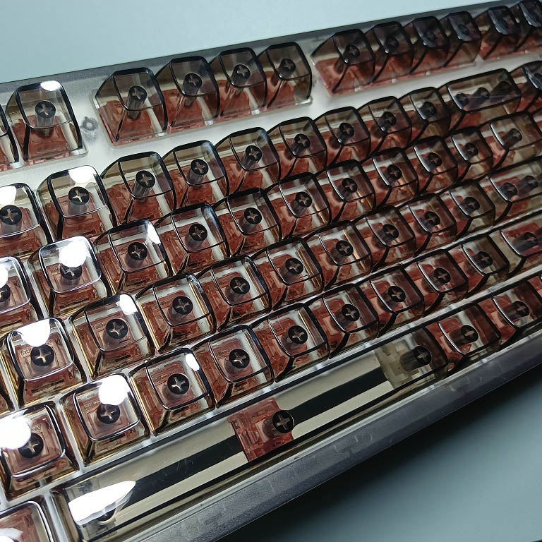 132 toetsen Kristaltransparant - Keyboard Gaming Transparent recensie en prijs