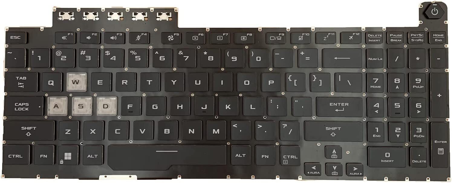 Nieuw voor Asus TUF Gaming F17 - Gaming Keyboard Backlit recensie en prijs