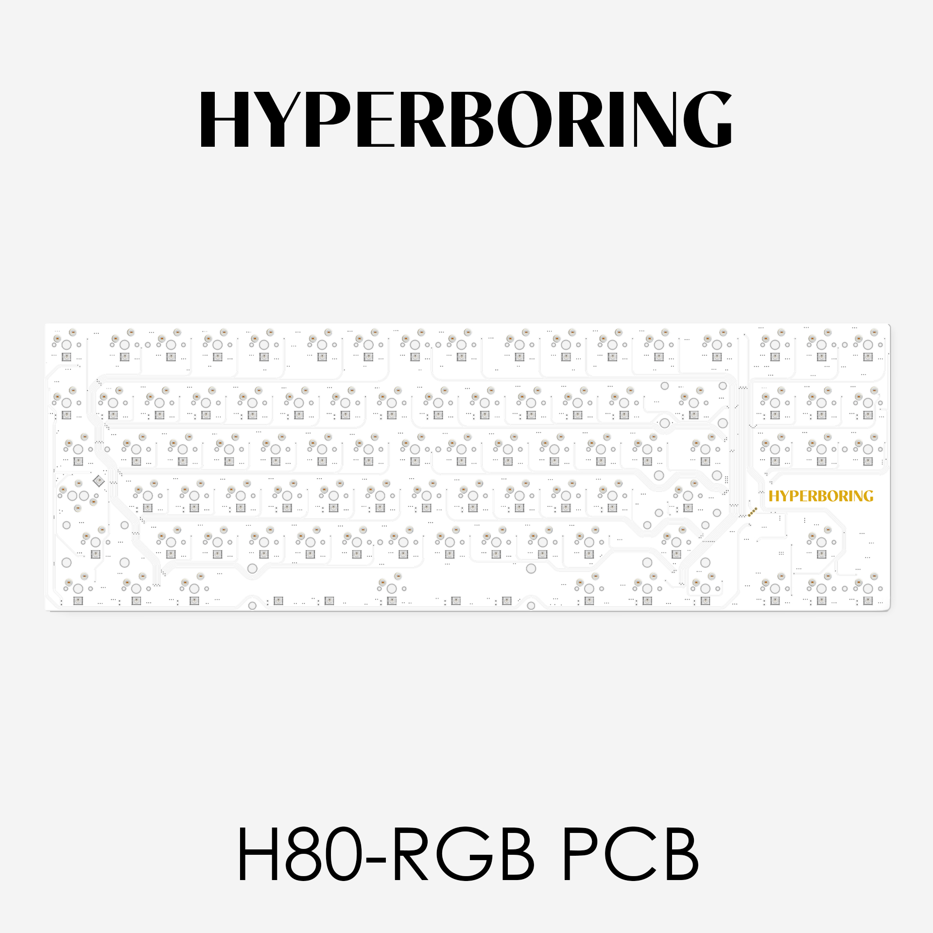H80 RGB TKL 87 toetsen Bedraad - Hot Swap Pcb recensie en prijs