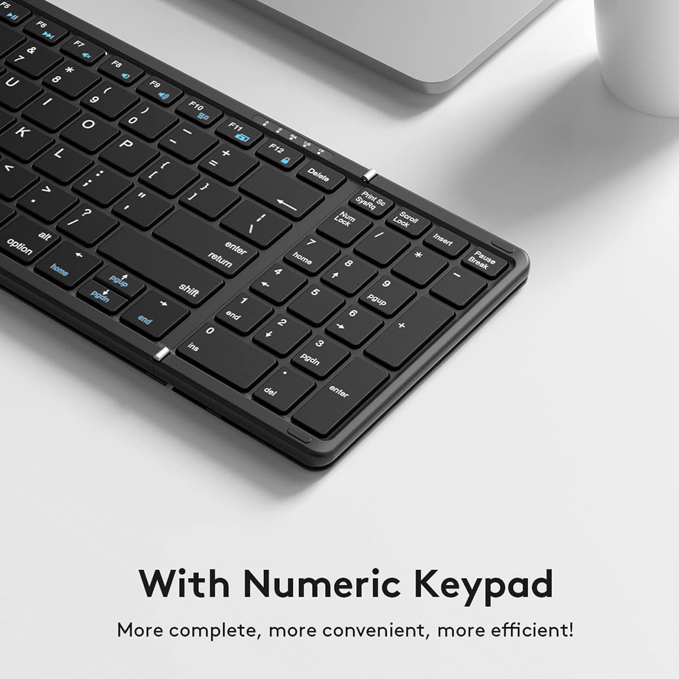 Opvouwbaar Bluetooth-toetsenbo - Gaming Keyboard Budget recensie en prijs