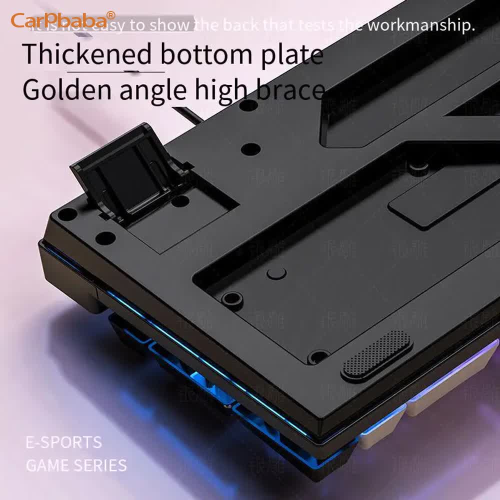 Carpbaba K500 104-toetsen USB  - Gaming Keyboard Budget recensie en prijs