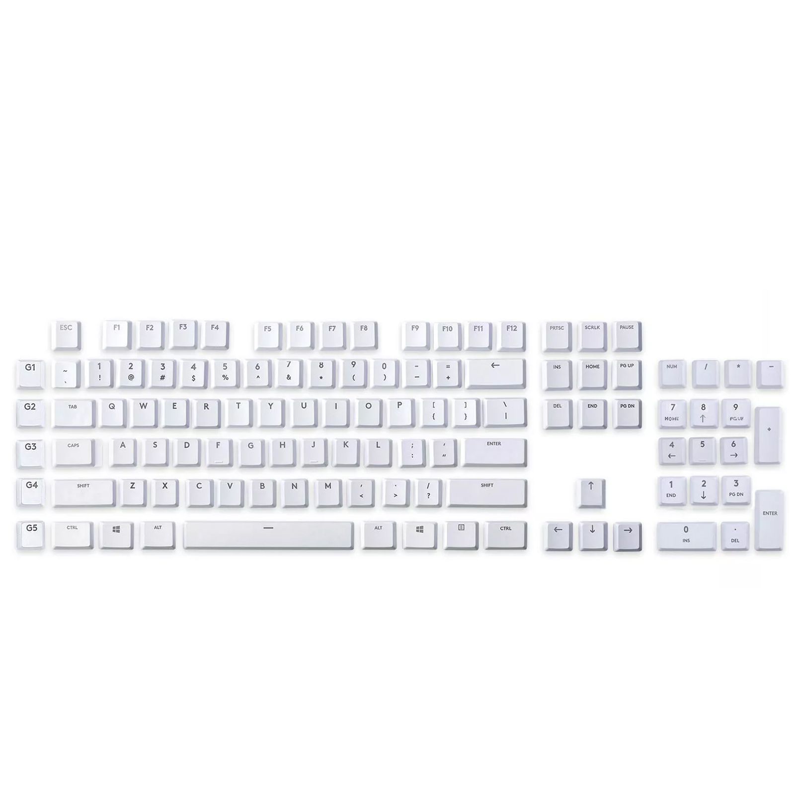 Complete set van 109 toetsen v - Gaming Keyboard Tkl recensie en prijs