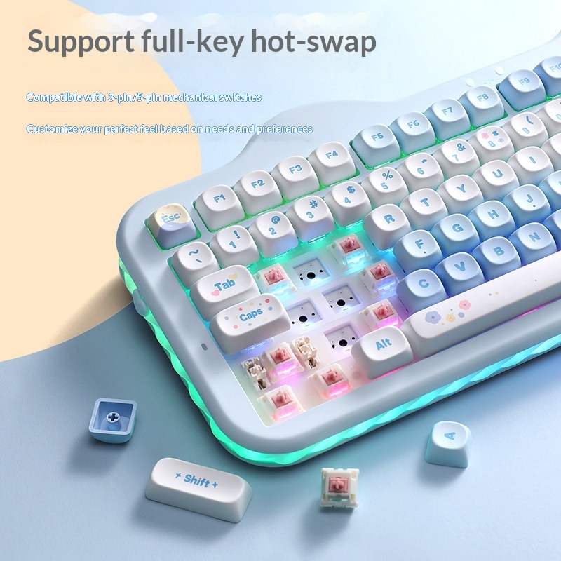 YUNZII C98-toetsenbord Tri-mod - Gaming Keyboard That Is Quiet recensie en prijs