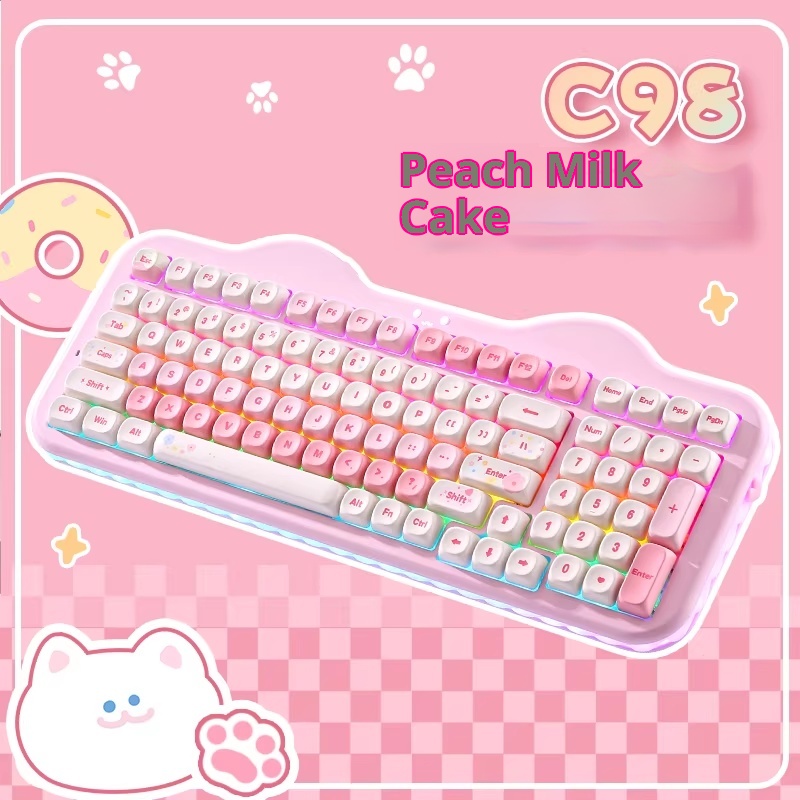 YUNZII C98-toetsenbord Tri-mod - Gaming Keyboard That Is Quiet recensie en prijs