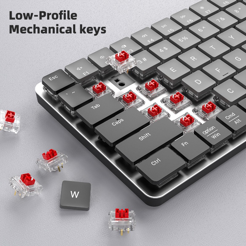 Bluetooth Dual-Mode Ultradunne - Gaming Keyboard That Is Quiet recensie en prijs