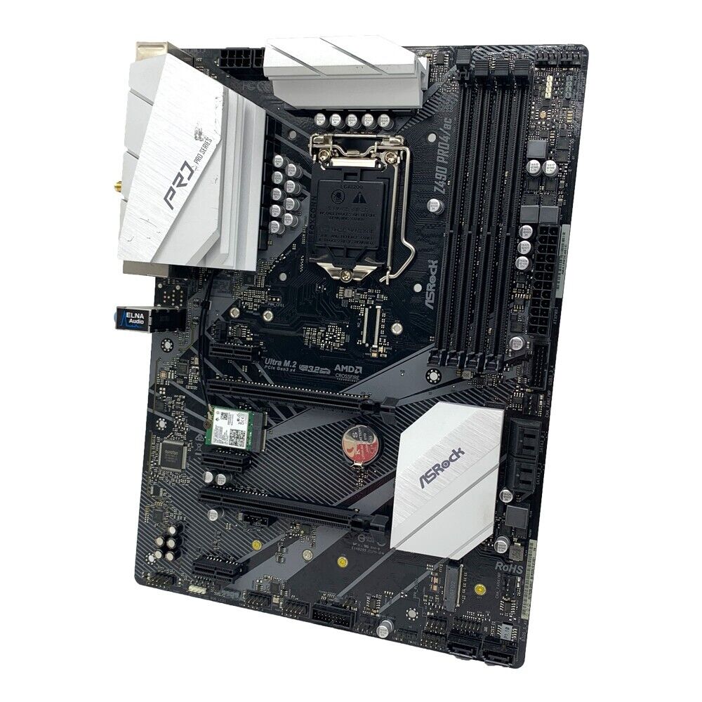 Asrock Z490 PRO4/AC moederbord - Intel Cpu Core I9 recensie en prijs