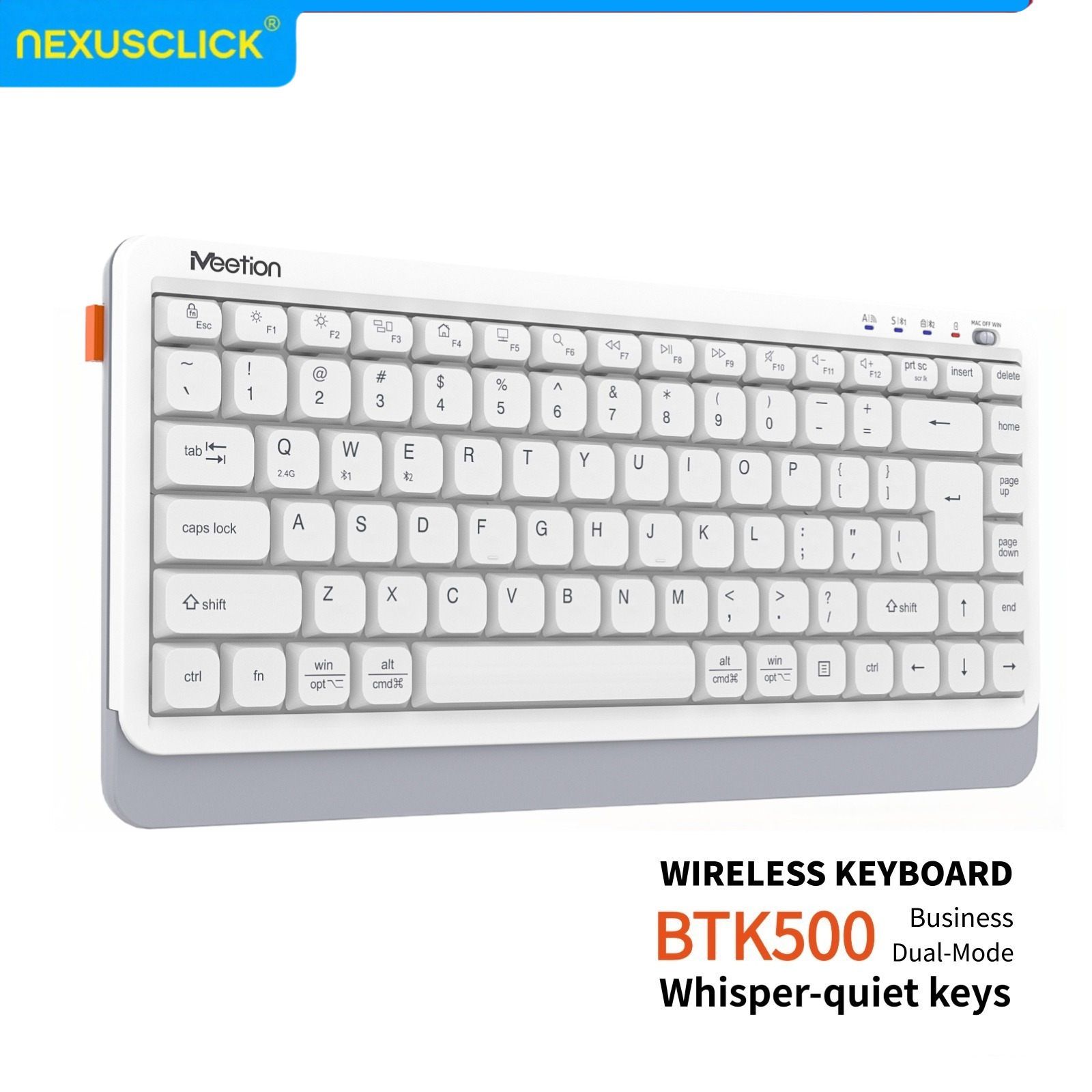 NexusClick Quiet Ultra Slim Du - Gaming Keyboard That Is Quiet recensie en prijs