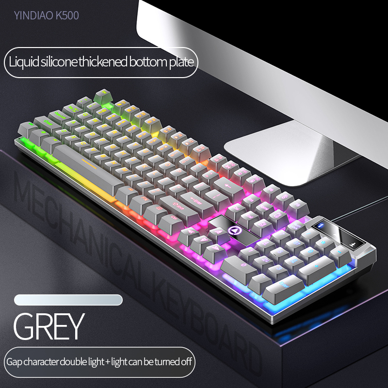104-toetsen gamingtoetsenbord  - Keyboard Gaming Transparent recensie en prijs