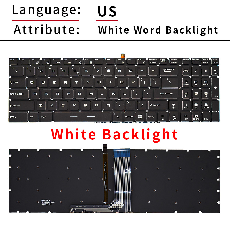 US/RU/SP/FR/TR/AR/NE Verlicht  - Gaming Keyboard Backlit recensie en prijs