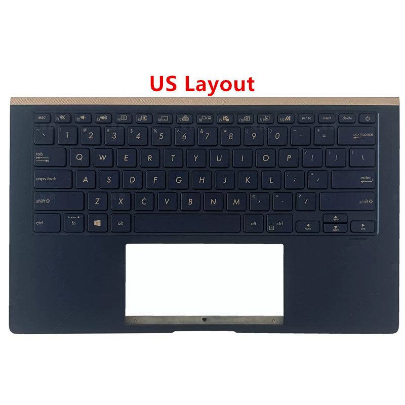 Nieuwe Palmrest US Toetsenbord - Gaming Keyboard Backlit recensie en prijs