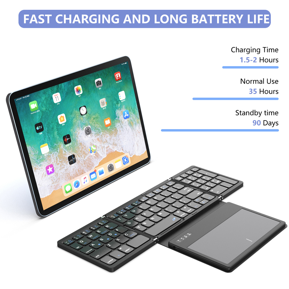 BOW Opvouwbaar Bluetooth-toets - Gaming Keyboard Budget recensie en prijs