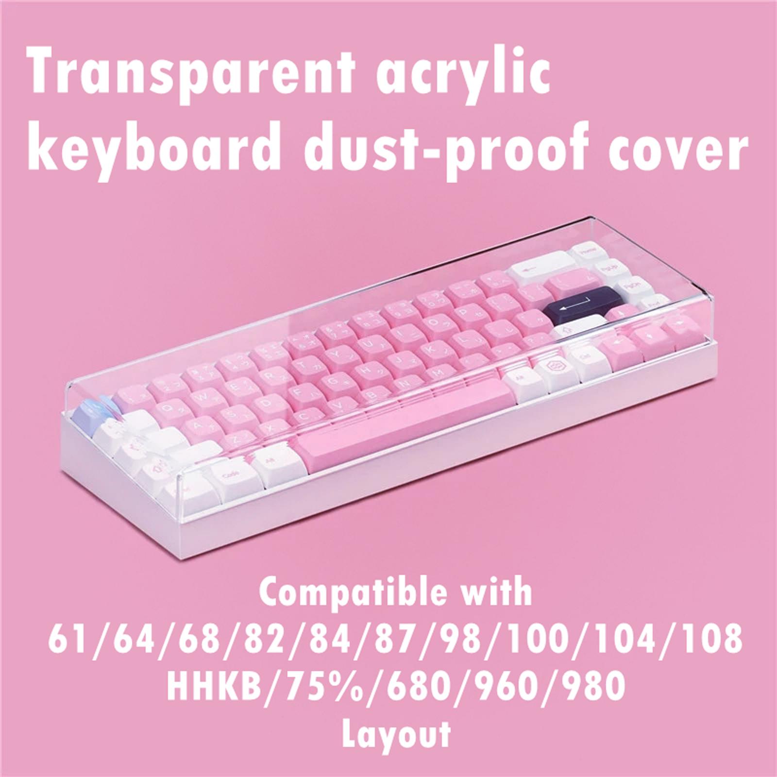 Acryl mechanisch toetsenbord s - Keyboard Gaming Transparent recensie en prijs
