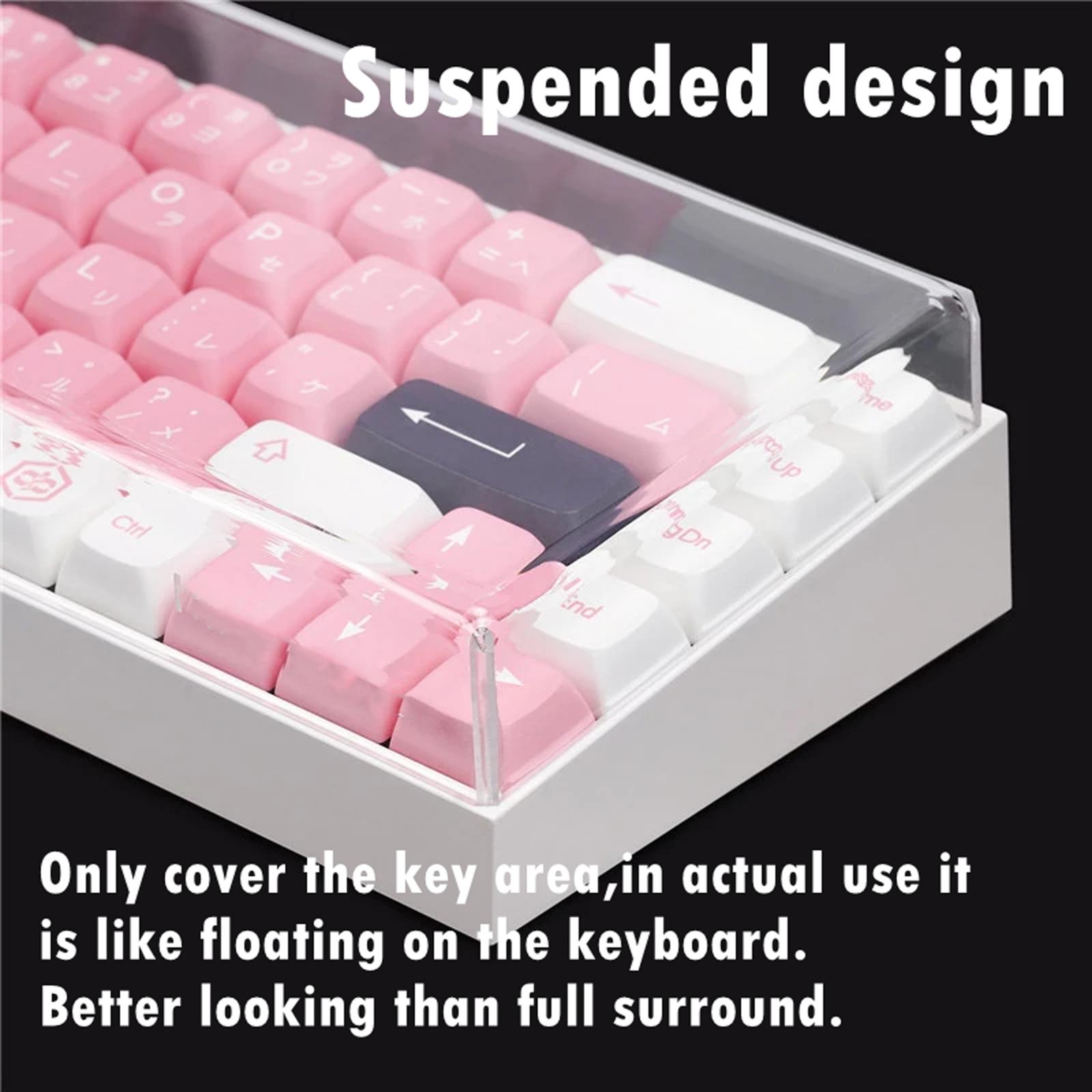 Acryl mechanisch toetsenbord s - Keyboard Gaming Transparent recensie en prijs