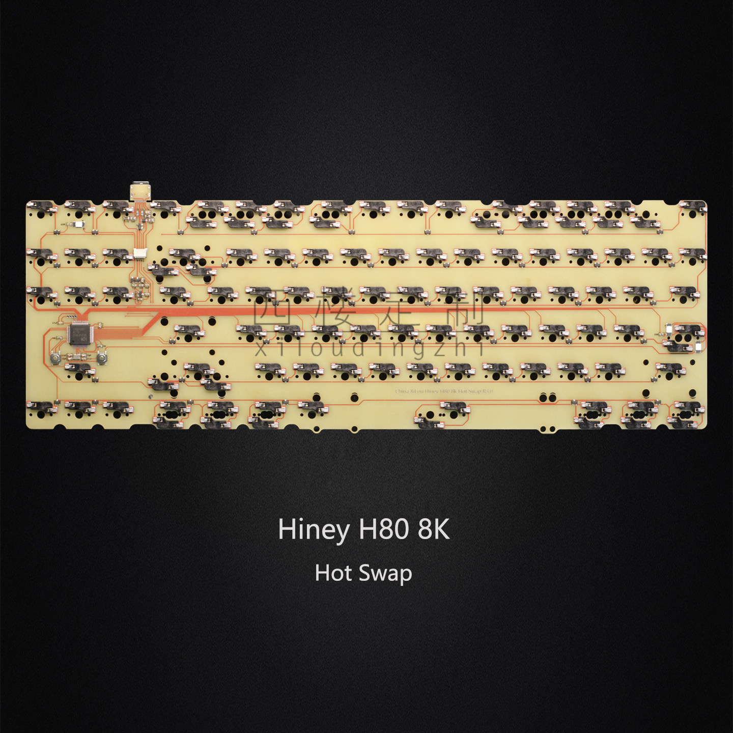 8k hotswap PCB Hiney H80 met C - Hot Swap Pcb recensie en prijs