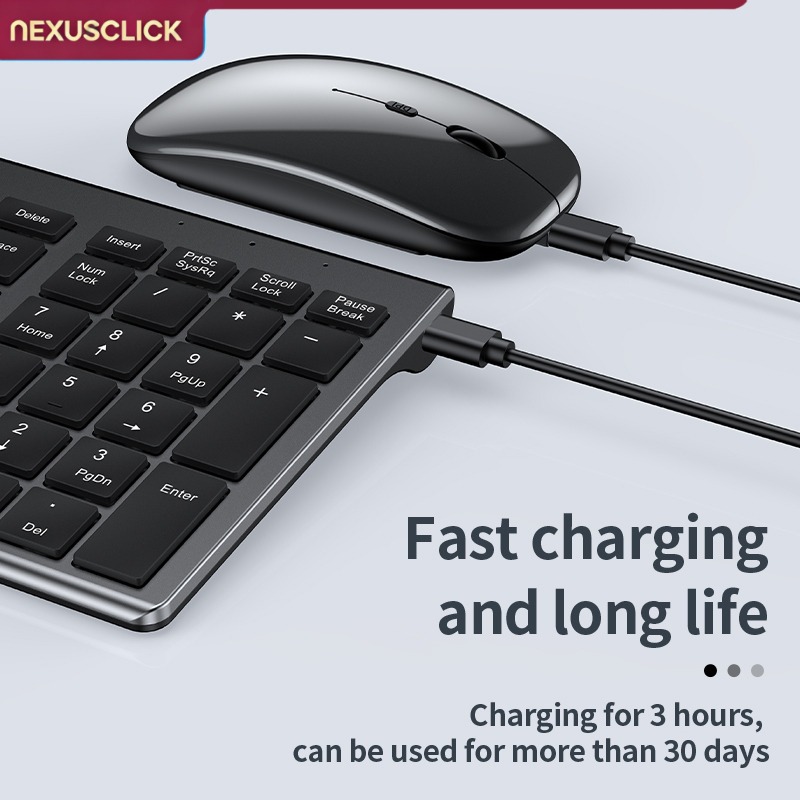 NexusClick draadloos toetsenbo - Gaming Keyboard That Is Quiet recensie en prijs