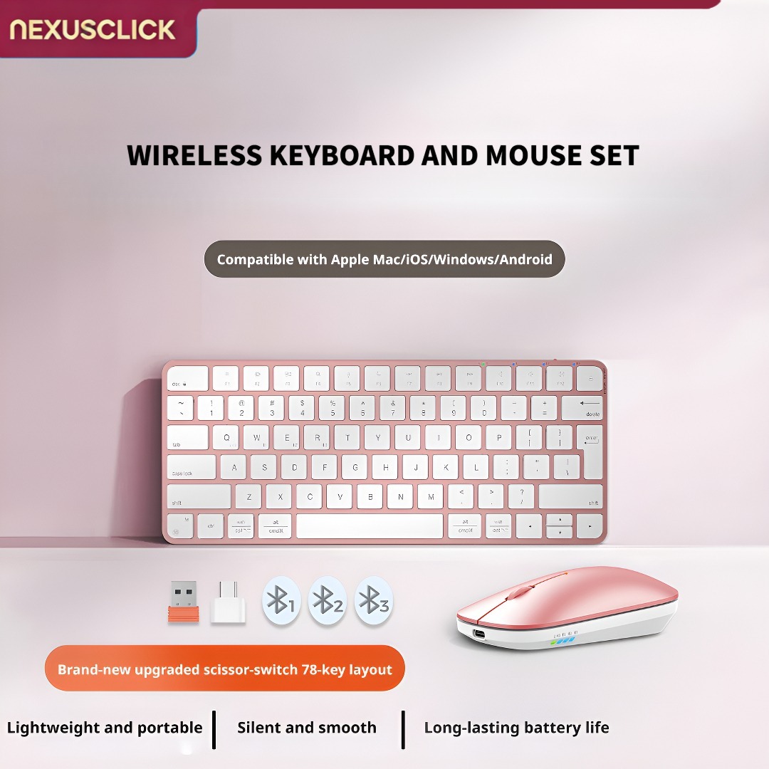 NexusClick Ultra Slim draadloo - Gaming Keyboard That Is Quiet recensie en prijs