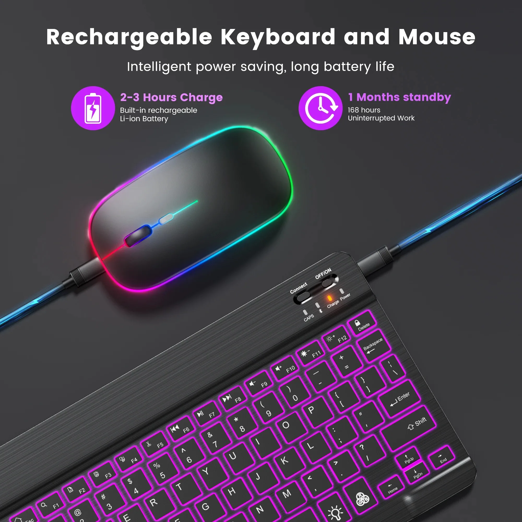 Mini verlicht RGB Bluetooth dr - Gaming Keyboard Budget recensie en prijs