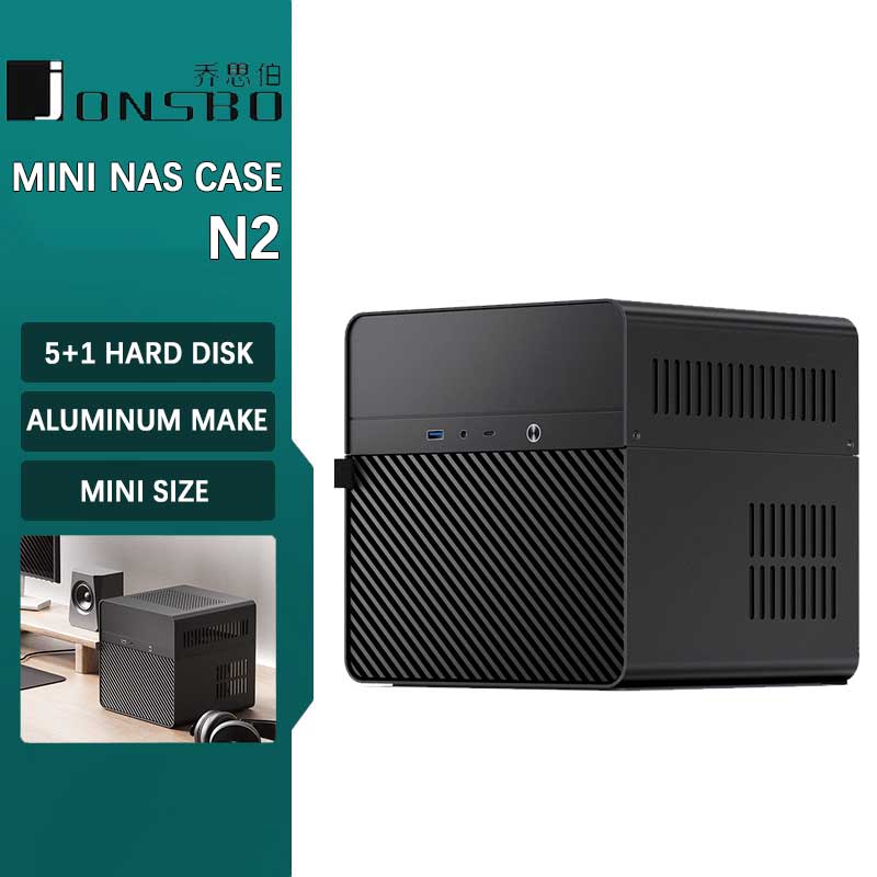 JONSBO N2 NAS Aluminium Mini I - Aluminum Case 65 recensie en prijs