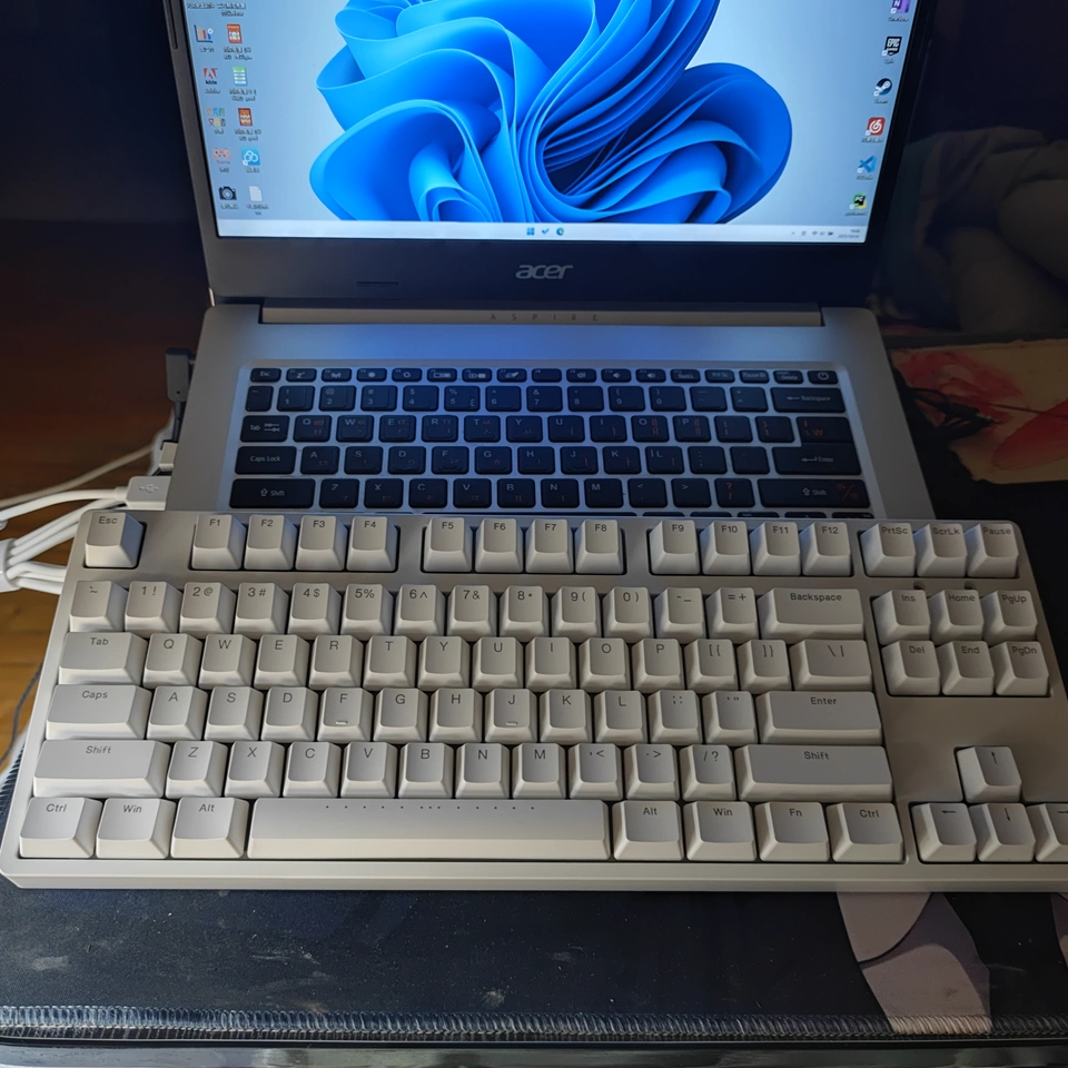 IKBC Wired Vintage C87 cherry  - Gaming Keyboard Tkl recensie en prijs